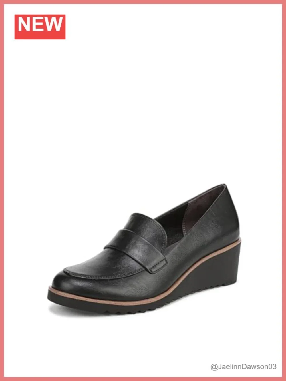 LifeStride Zed 2 Women's Pointed Toe Wedge Loafer Slip-On Comfort Shoes